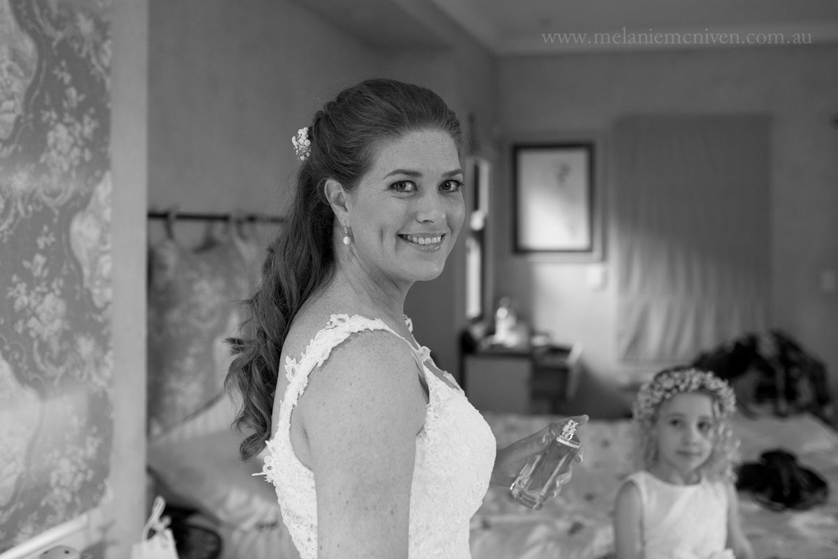 The bride getting ready photographs