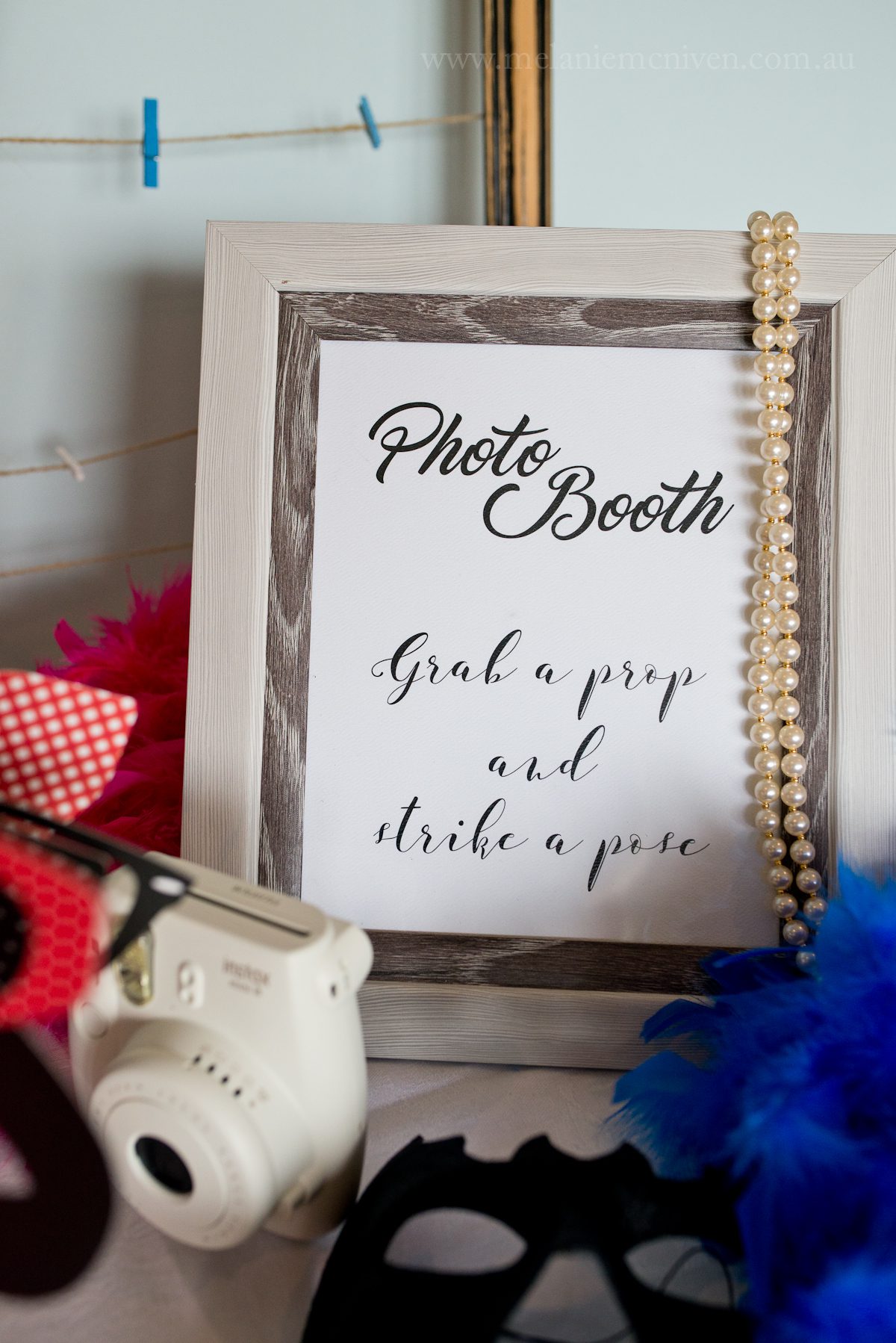 Photo booth ideas Montville wedding