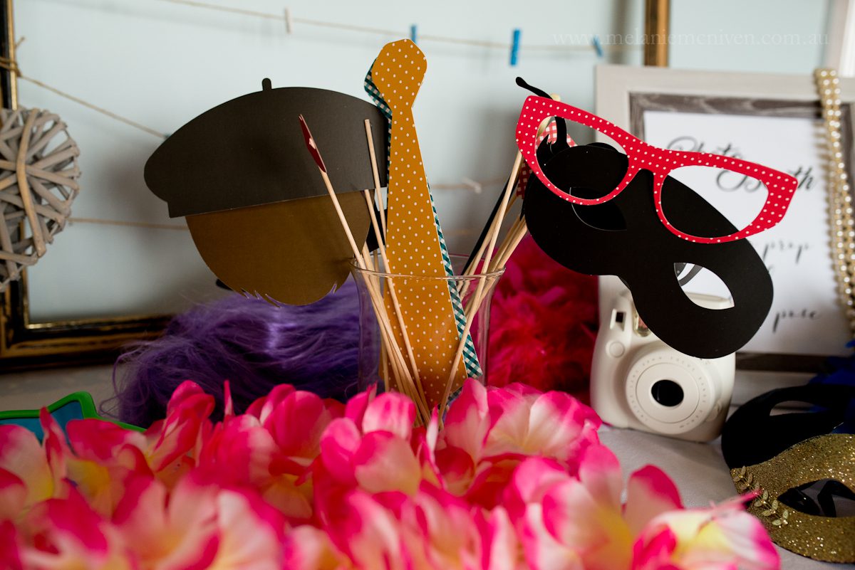 Photo booth ideas Montville wedding The Spotted Chook