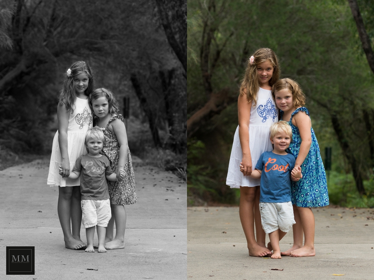 Rainy Family Portraits - Noosa photographer